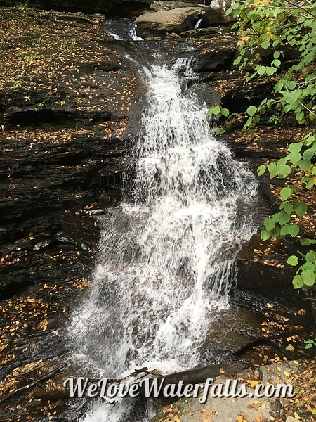 Huron Falls - top section