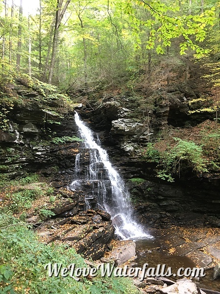 Ozone Falls in Ricketts Glen State Park