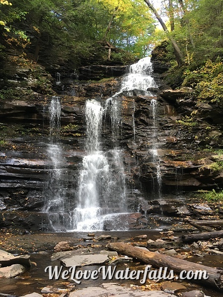 Ganoga Falls in Ricketts Glen State Park