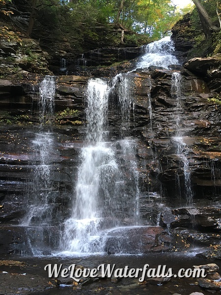 Ganoga Falls in Ricketts Glen State Park