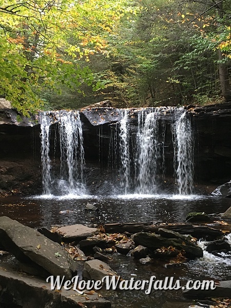 Oneida Falls in Ricketts Glen State Park