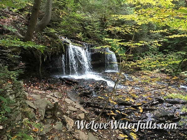 Mohawk Falls in Ricketts Glen State Park