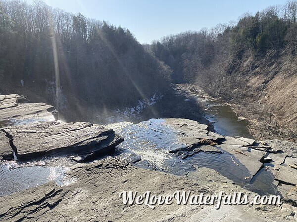View from the top of Salmon River Falls